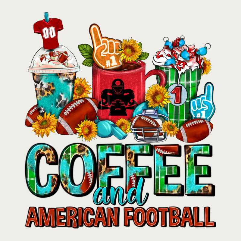 Coffee And American Football Coffee Cups Zipper Hoodie by FaDigitalArtStudio | Teevron