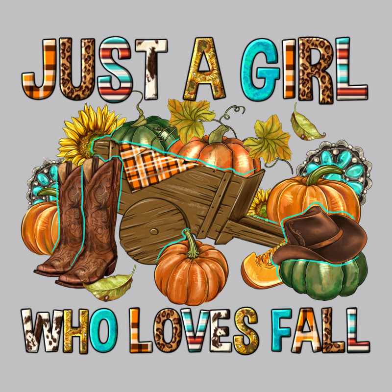 Just A Girl Who Loves Fall Long Sleeve Tee by texasbilliewilder | Teevron