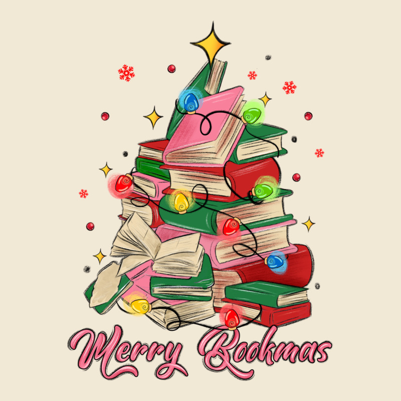 Merry Bookmas Christmas Book Tree Premium Tee by MaliasSmallBusiness | Teevron