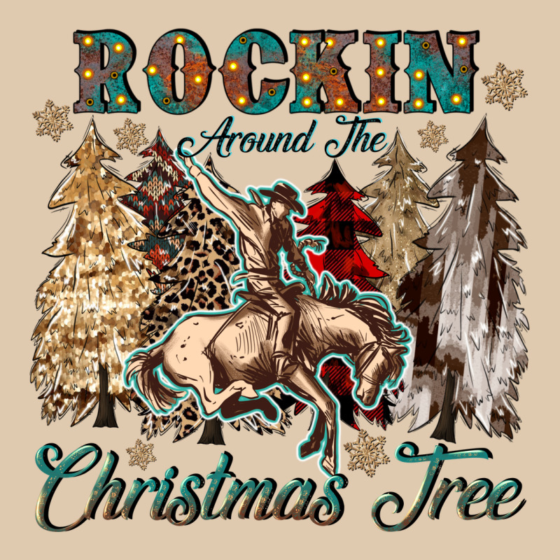 Rockin Around The Christmas Tree Heavyweight Sweatshirt by CowGirlArtShop | Teevron