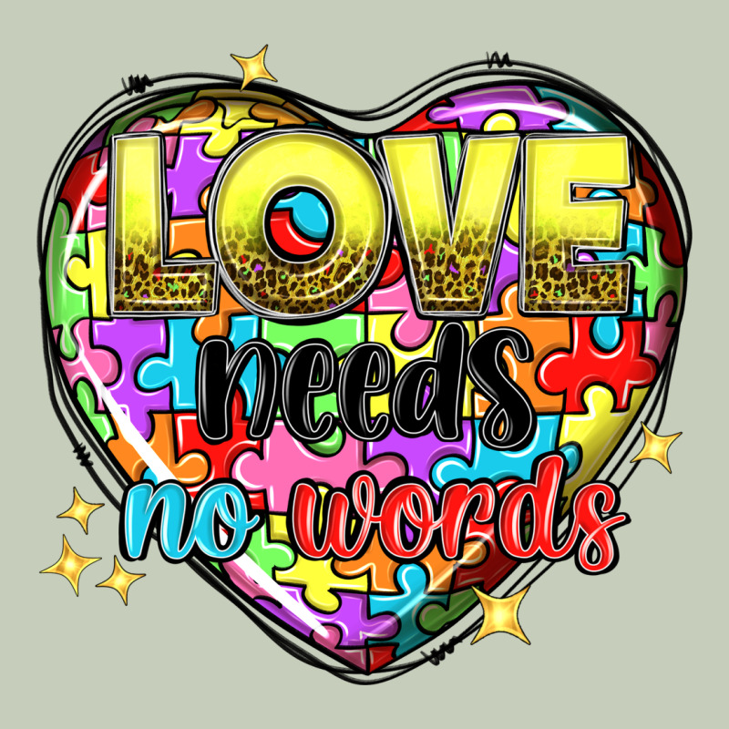 Love Needs No Words Ladies Tee by NancyCooperArtShop | Teevron