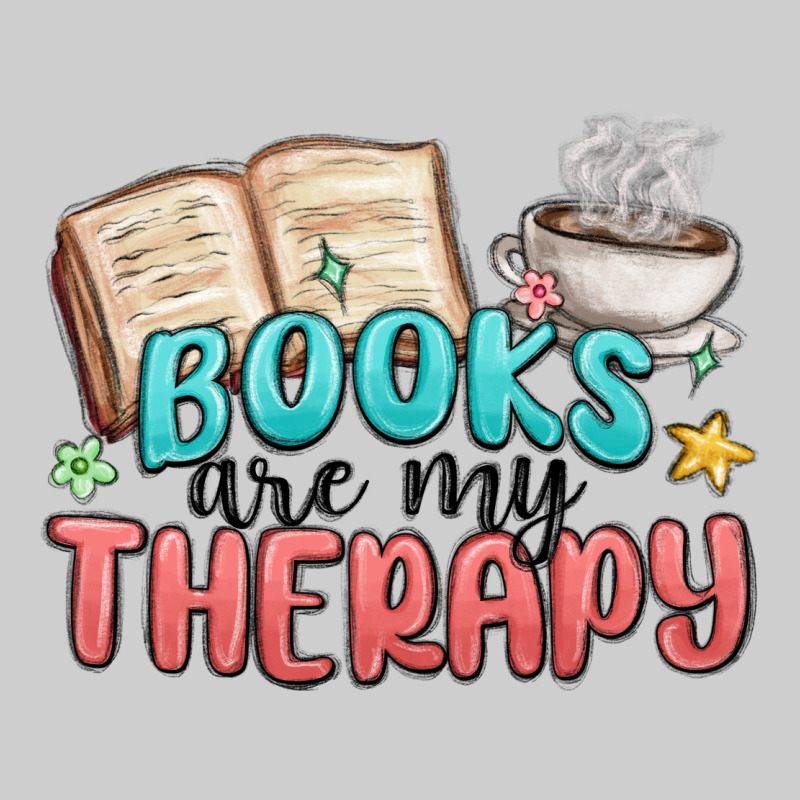Books Are My Therapy Premium Tee by MaliasSmallBusiness | Teevron