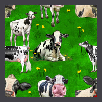 Holstein Cows Seamless Pattern Heavyweight Hoodie | Teevron
