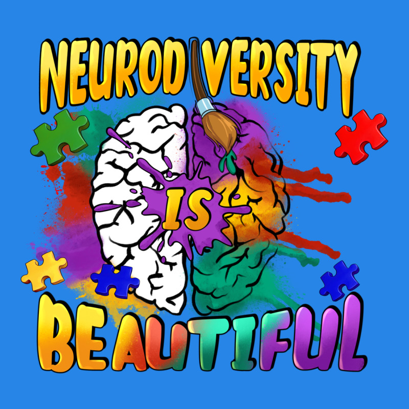 Neurodiversity Is Beautiful Premium Hoodie by FaDigitalArtStudio | Teevron