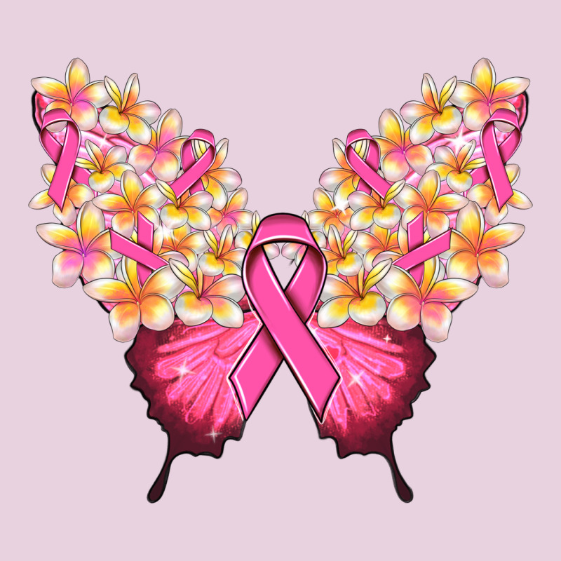 Pink Ribbon Breast Cancer Butterfly Ladies Tee by NancyCooperArtShop | Teevron