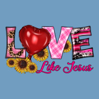 Valentine's Day Love Like Jesus Urban Heavy Tee | Teevron