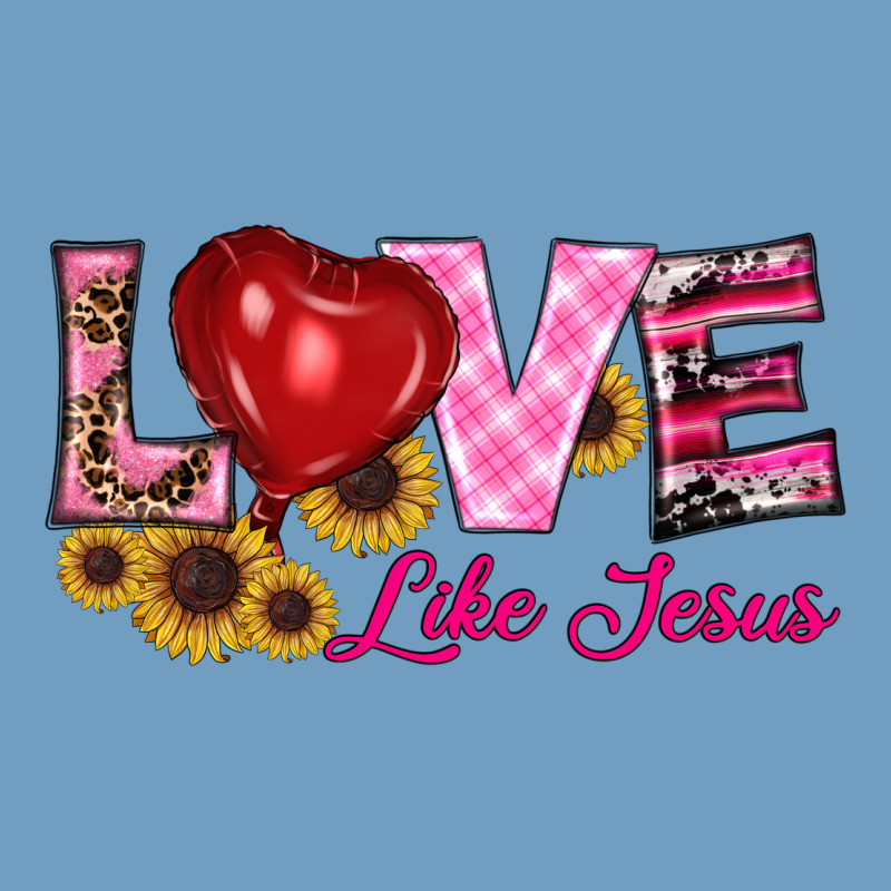 Valentine's Day Love Like Jesus Urban Heavy Tee by RanaPortraitStore | Teevron