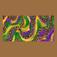 Mardi Gras Colors With Leopard Vintage Tee | Teevron