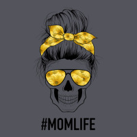 Yellow Flower Mom Skull Vintage Hoodie | Teevron