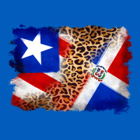 Puerto Rico And Dominican Republic Flag Urban Hoodie | Teevron