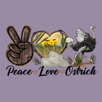 Peace Love Ostrich Classic Tee | Teevron