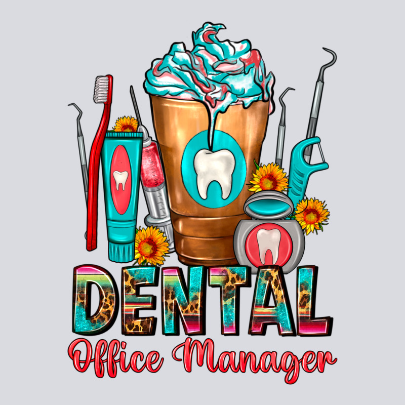 Dental Office Manager Cold Drink Frappe Zipper Hoodie by FaDigitalArtStudio | Teevron