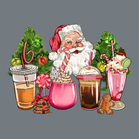Pink Christmas Santa Coffe Cups Heavyweight Sweatshirt | Teevron