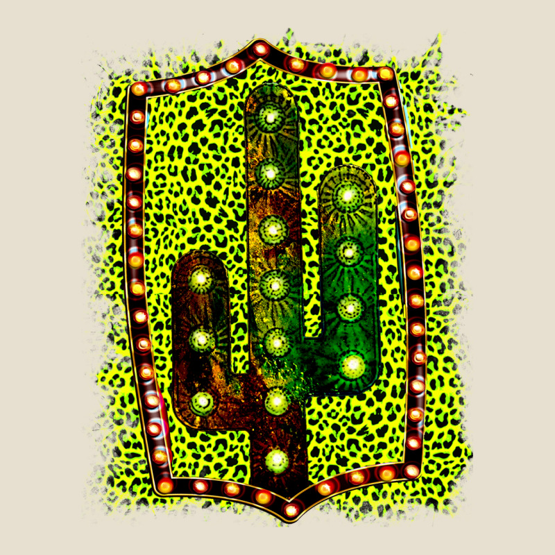 Cactus Leopard Frame Urban Heavy Tee by Bettercallsaul | Teevron