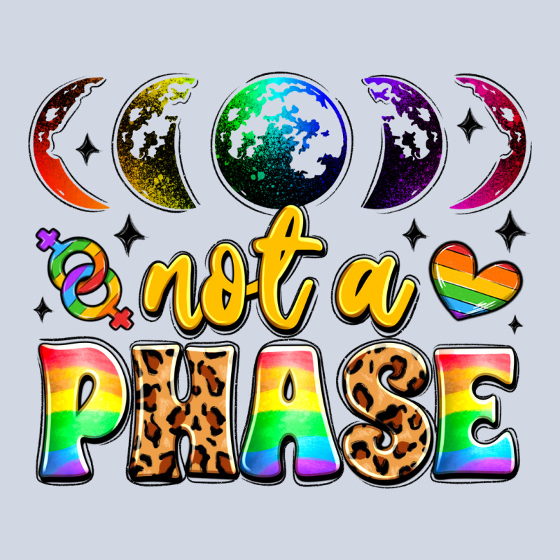 Not A Phase Pride Moon Premium Sweatshirt by LillyAllenDesigns | Teevron
