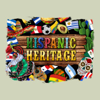 Hispanic Heritage Flags Heavyweight Hoodie | Teevron