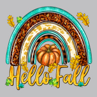 Hello Fall With Rainbow Long Sleeve Tee | Teevron