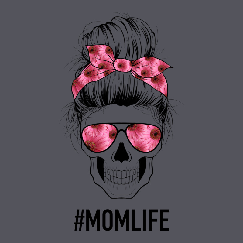 Pink Flower Mom Skull Vintage Hoodie by Bettercallsaul | Teevron