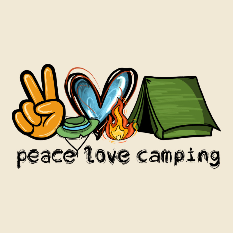 Peace Love Camping Premium Tee by NancyCooperArtShop | Teevron
