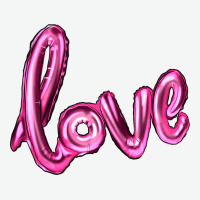 Valentine's Day Love Balloon Urban Heavy Tee | Teevron