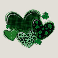 Leopard Hearts St Patricks Day Heavy Core Tee | Teevron