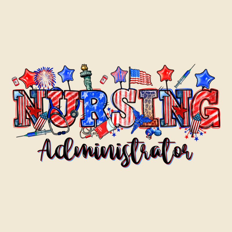 4th Of July Nursing Administrator Ladies Tee by NancyCooperArtShop | Teevron