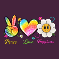 Peace Love Happiness Premium Tee | Teevron