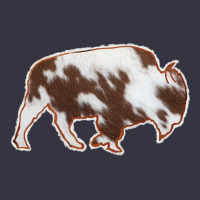 Cowhide Bison Silhouette Vintage Hoodie | Teevron