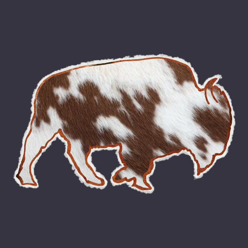 Cowhide Bison Silhouette Vintage Hoodie by Bettercallsaul | Teevron