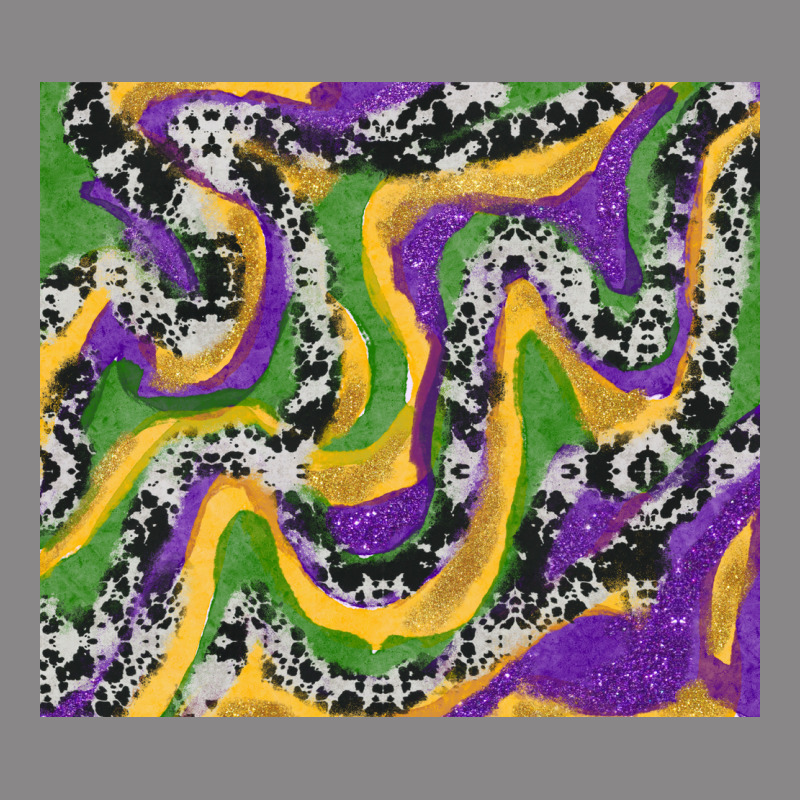 Mardi Gras Cowhide Vintage Tee by RanaPortraitStore | Teevron