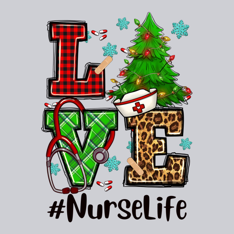 Love Nurse Life Christmas Heavyweight Sweatshirt by CowGirlArtShop | Teevron