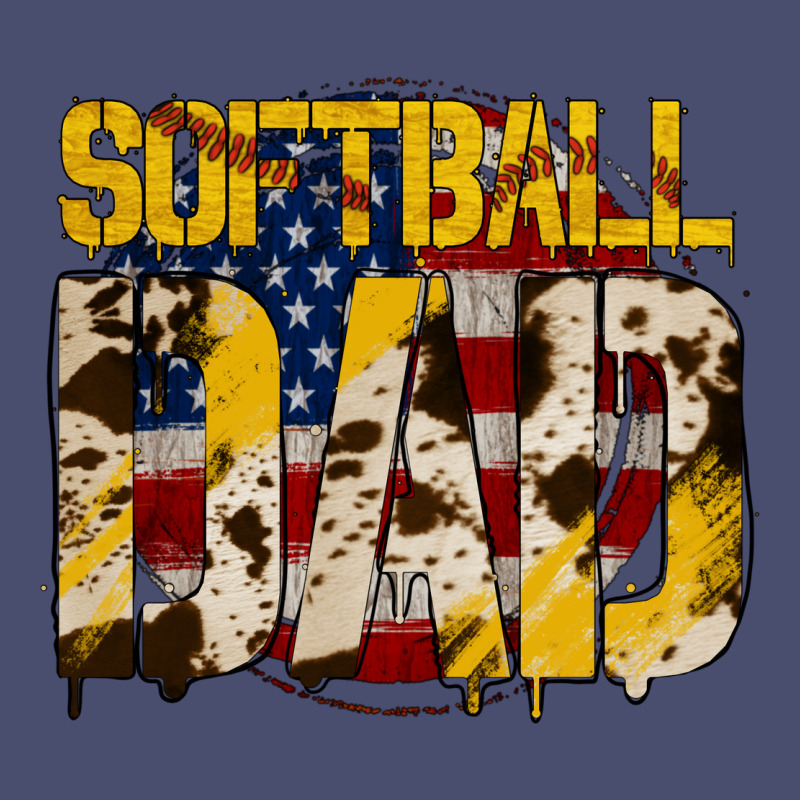 American Softball Dad Vintage Tee by Bettercallsaul | Teevron