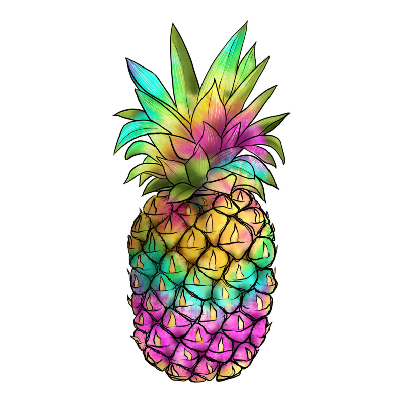 Tie Dye Pineapple Premium Tee by JahusDesignShop | Teevron