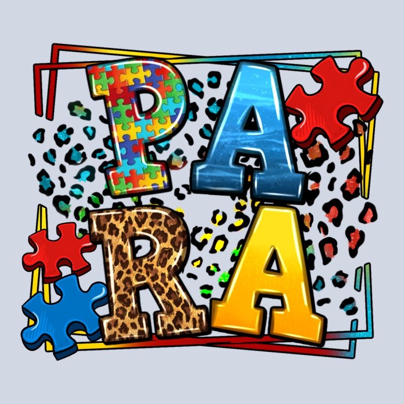 Autism Leopard Frame Para Premium Sweatshirt by LillyAllenDesigns | Teevron