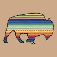 Aztec Bison Silhouette Vintage Hoodie | Teevron
