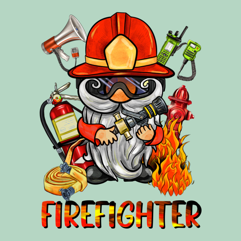 Firefighter Gnome Classic Tee by BarkalooDesign | Teevron