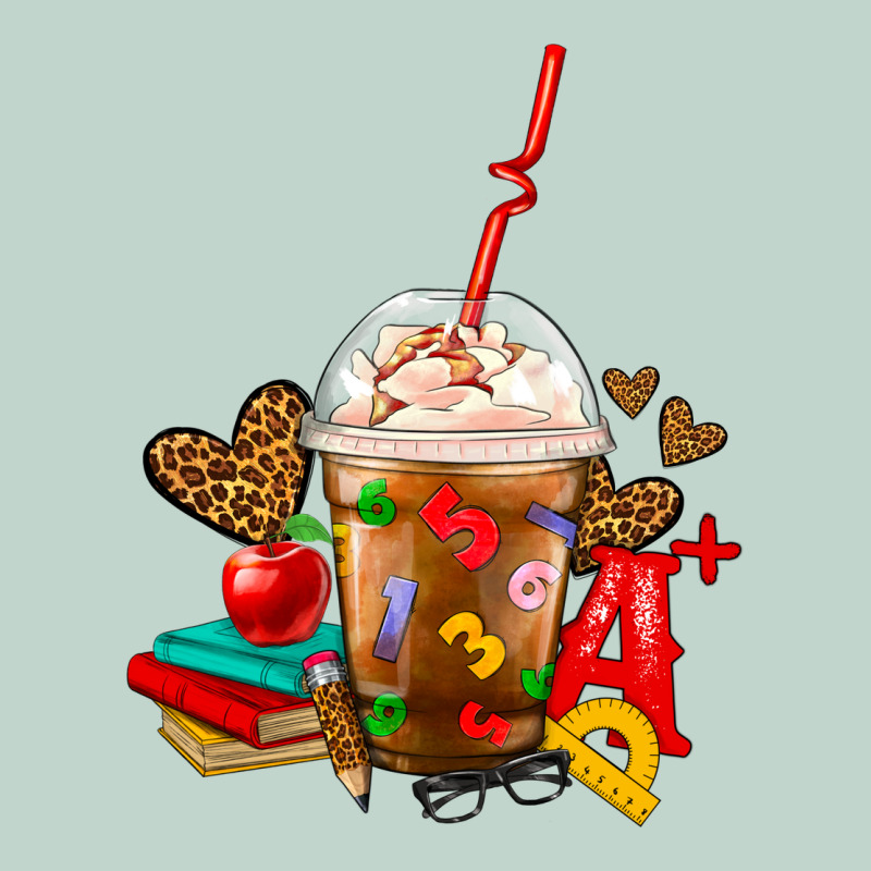 Teacher Frappe Coffee Zipper Hoodie by FaDigitalArtStudio | Teevron