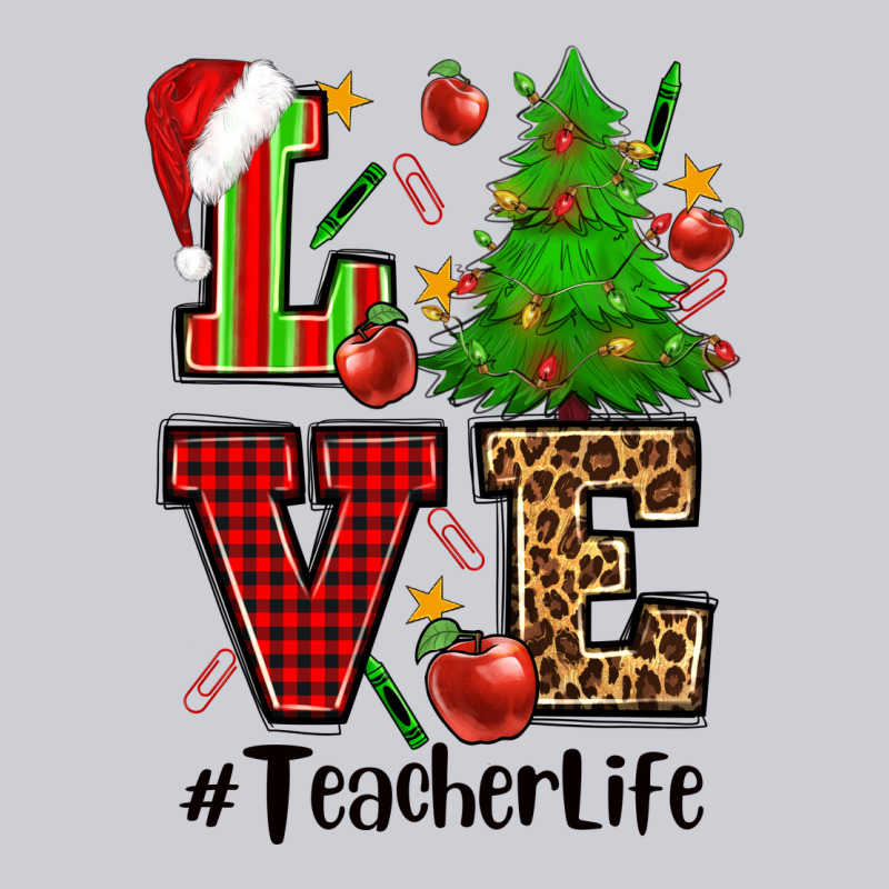 Love Teacher Life Christmas Heavyweight Sweatshirt by CowGirlArtShop | Teevron