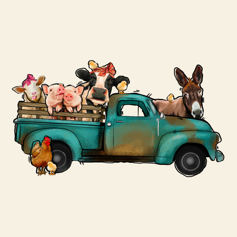 Farm Animals Truck Vintage Tee by Bettercallsaul | Teevron