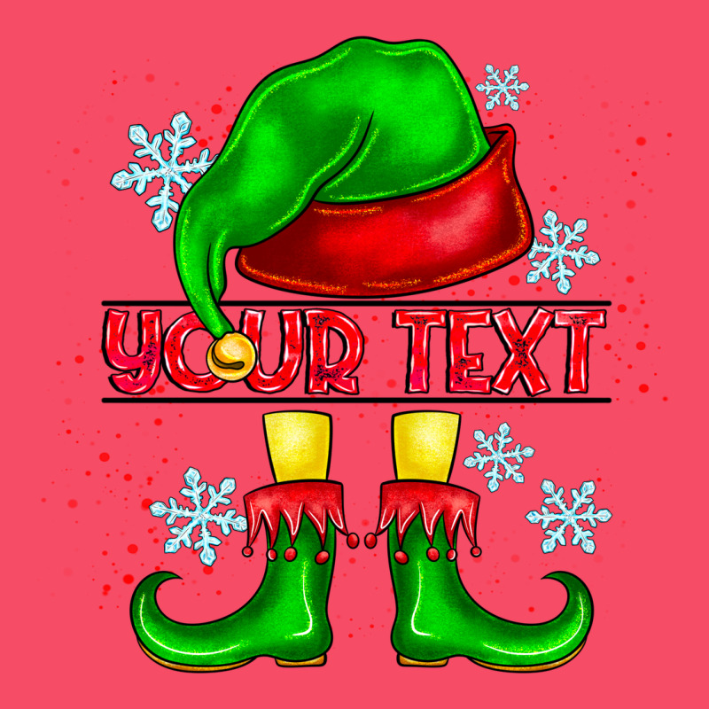 Elf Your Text Premium Sweatshirt by CowhideDigitalArt | Teevron