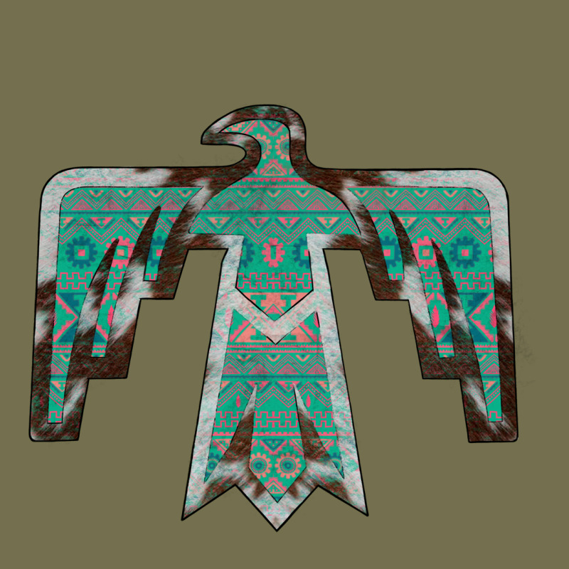 Cowhide Aztec Thunderbird Vintage Hoodie by Bettercallsaul | Teevron