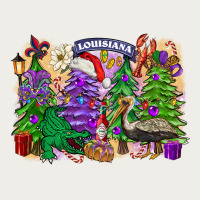 Christmas Louisiana Mardi Gras Trees Zipper Hoodie | Teevron