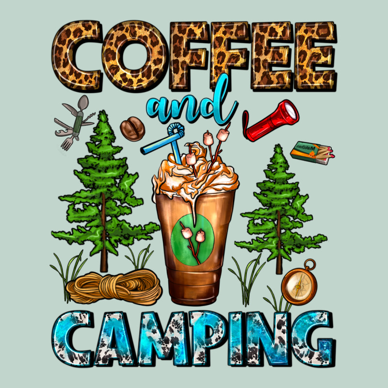 Coffee And Camping Frappe Zipper Hoodie by FaDigitalArtStudio | Teevron