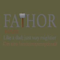 Fa-thor Like Dad Just Way Mightier Vintage Tee | Teevron