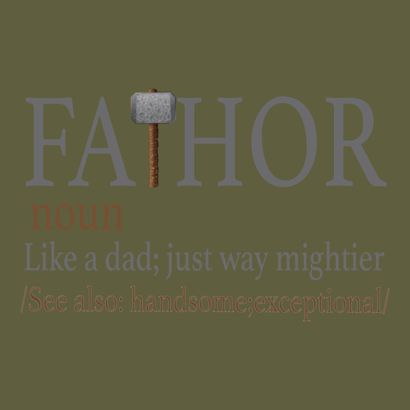 Fa-thor Like Dad Just Way Mightier Vintage Tee by Bettercallsaul | Teevron