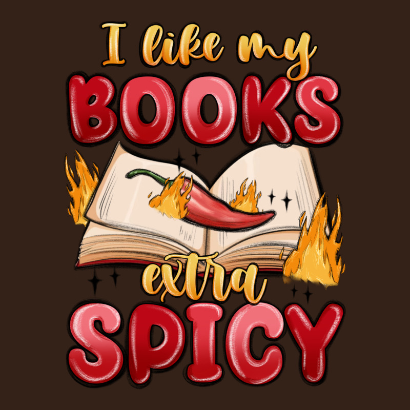I Like My Books Extra Spicy Heavy Core Tee by MaliasSmallBusiness | Teevron