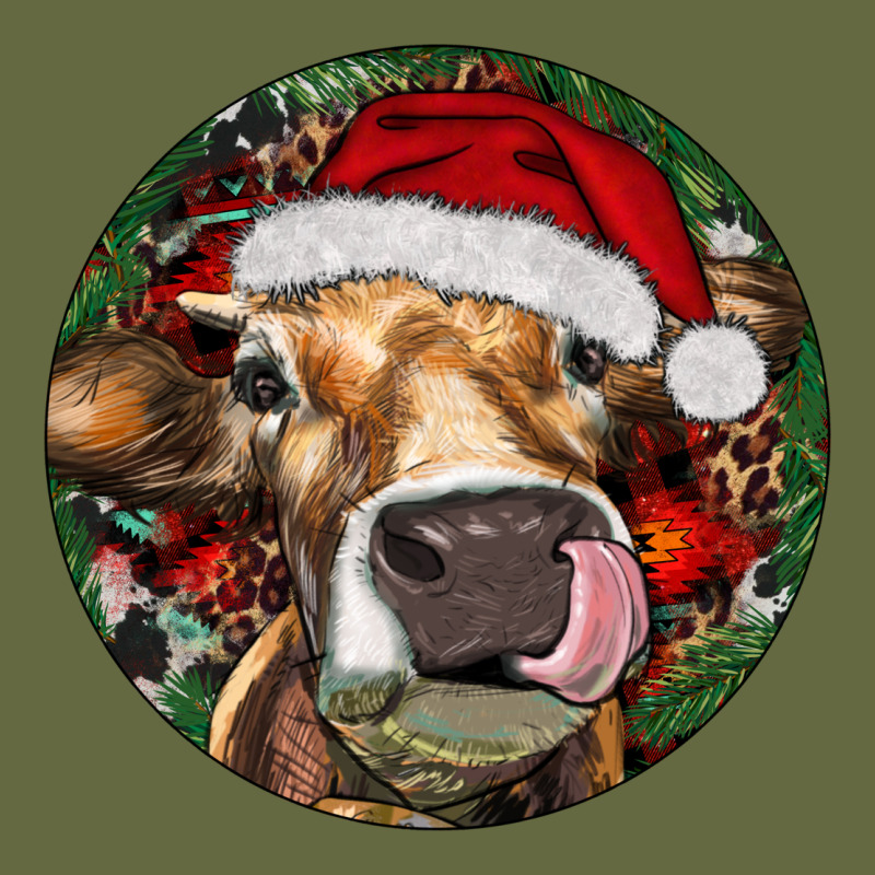Hereford Cow Christmas Long Sleeve Tee by RanaPortraitStore | Teevron