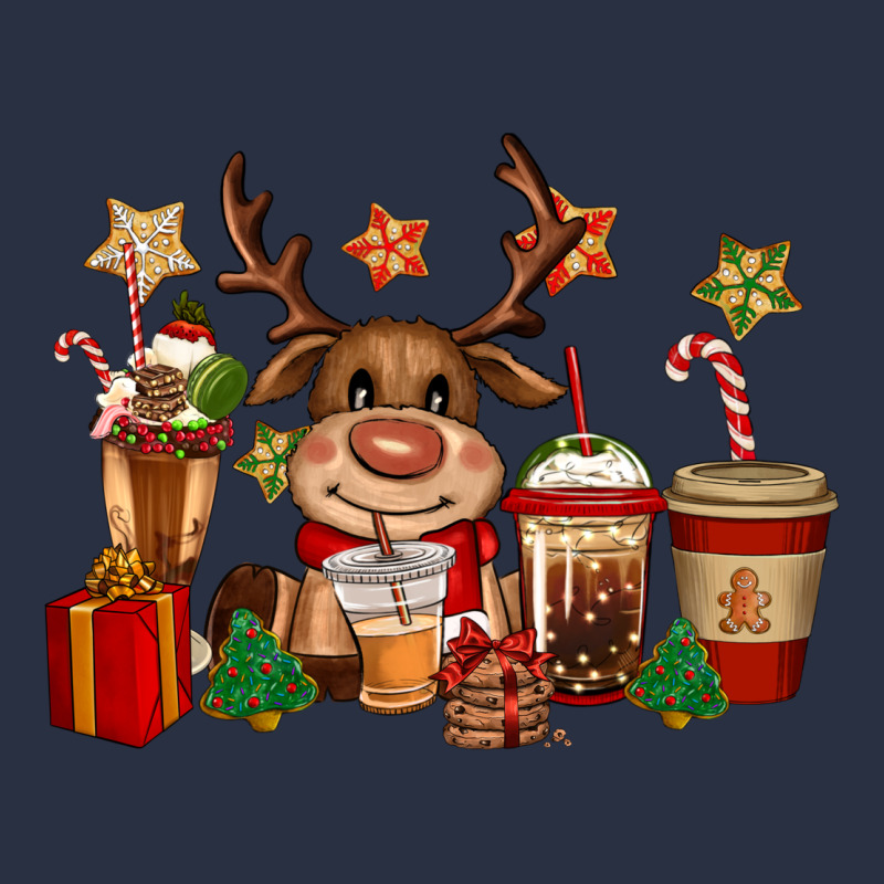 Reindeer Coffe Cups Christmas Heavyweight Sweatshirt by CowGirlArtShop | Teevron
