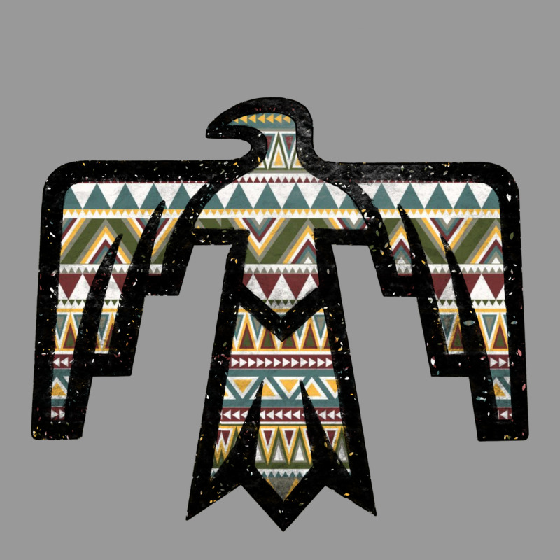 Western Green Aztec Thunderbird Vintage Hoodie by Bettercallsaul | Teevron