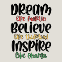 Dream Like Martin Believe Like Thurgood Inspire Li Heavy Core Tee | Teevron